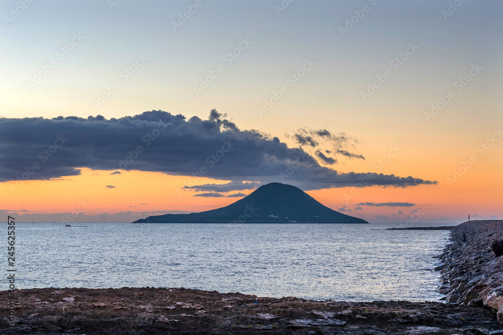 Sunrise over the Mediterranean. La Manga. Spain.
Sunrise over the Mediterranean. La Manga. Spain.