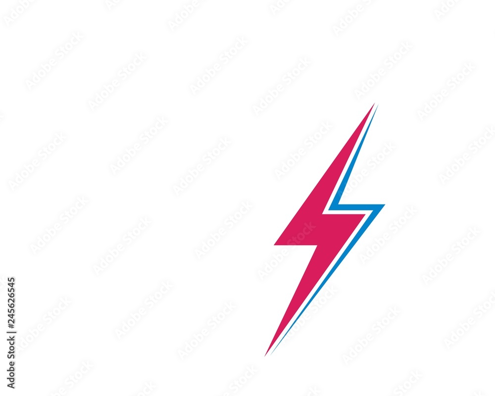 flash power thunder illustration vector flash power thunder illustration vector