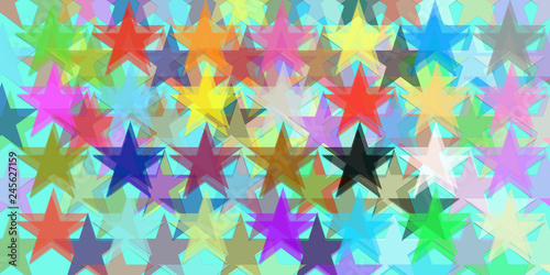 abstract background with stars