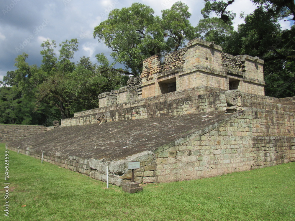 Fototapeta premium Ruinas de Copan, Honduras