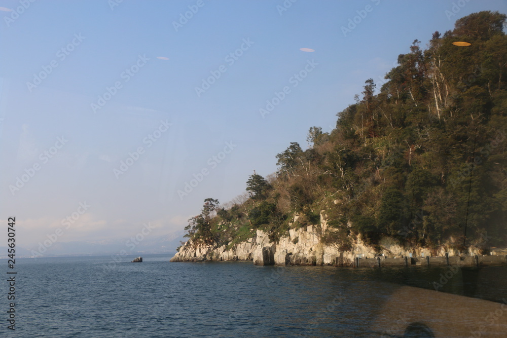 Obraz premium 竹生島