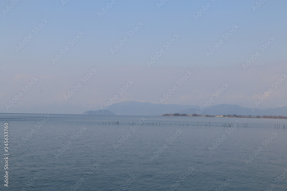 竹生島クルーズからの景色 竹生島クルーズからの景色