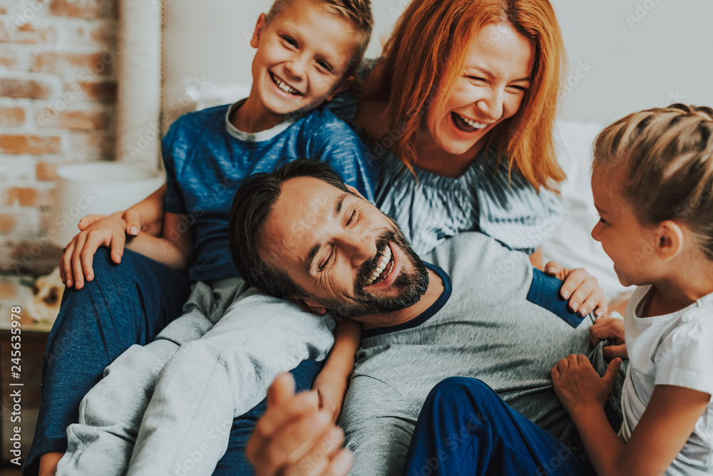 children laughing together