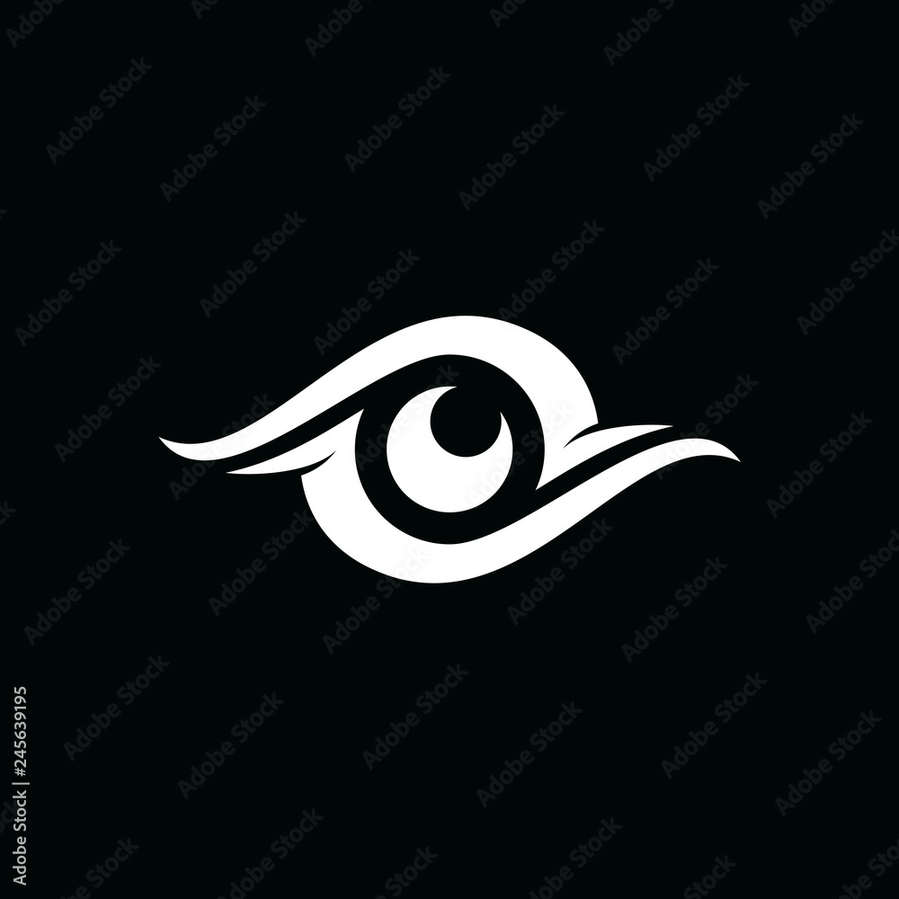 Simple Eye Logo Template
