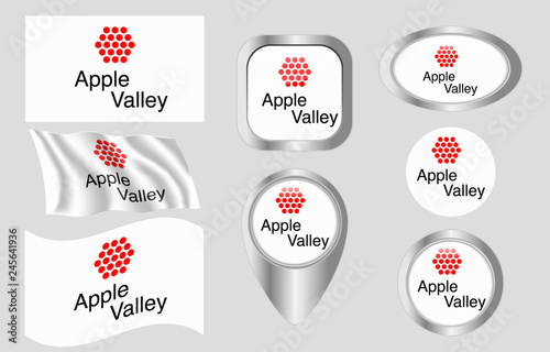 Flag of Apple Valley, California