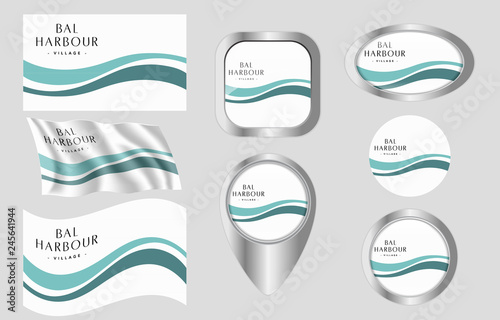 Flag of Bal Harbour, Florida