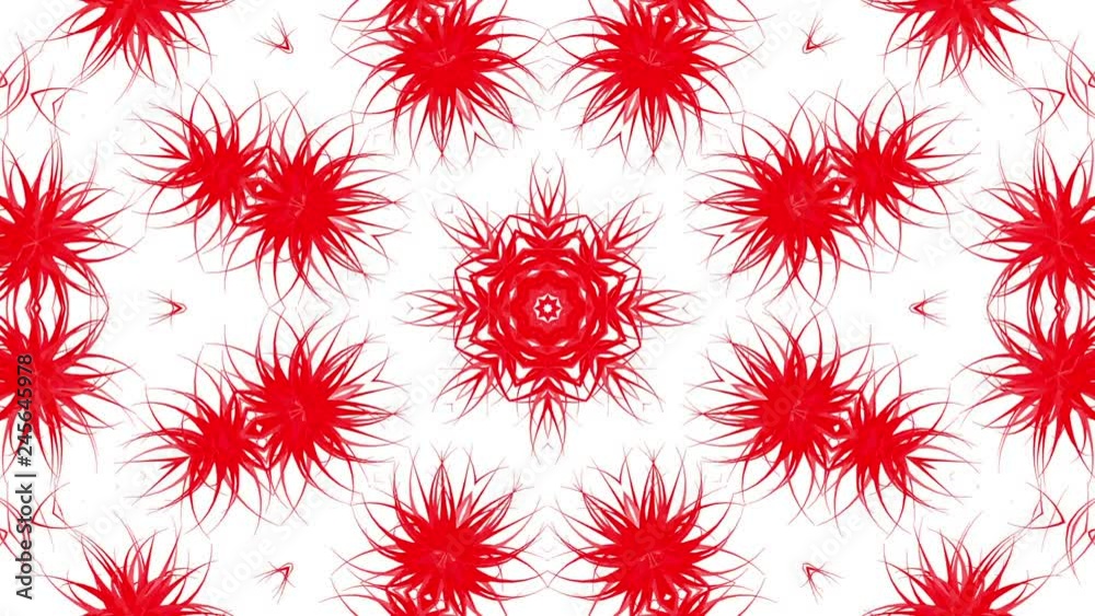 Abstract animated background of red shapes. 3d render Abstract animated background of red shapes. 3d render