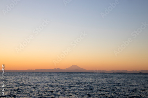 南房総の砂浜から