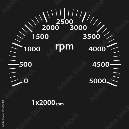 Speedometer of vehicles vector texture and background.