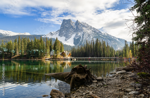 Emerald Lake in Yoho National Park, British Columbia, canada