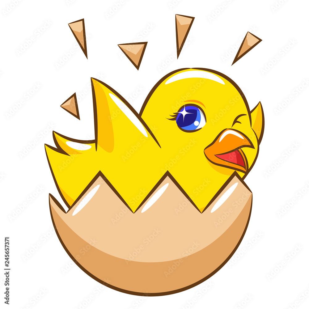 Chick clipart cartoon