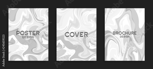 Modern cover templates. Liquid colors. Abstract vector background with marble. Poster, brochure, trendy fashion design.