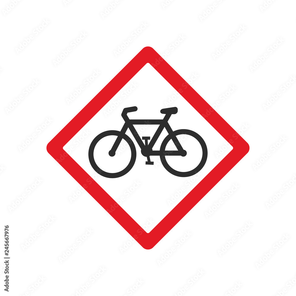 bicycle lane sign bicycle lane sign