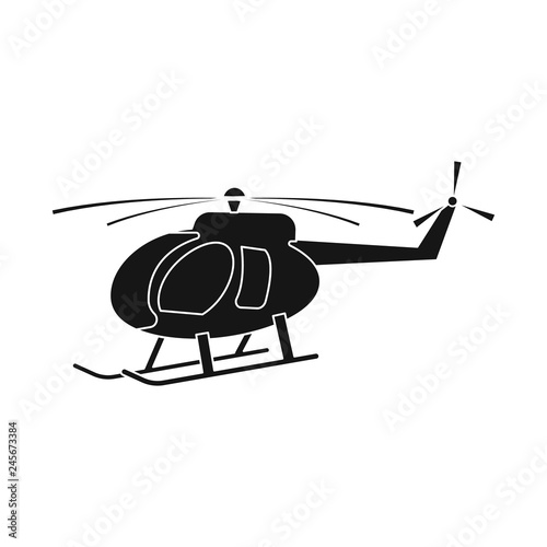 Isolated object of plane and transport logo. Set of plane and sky vector icon for stock.