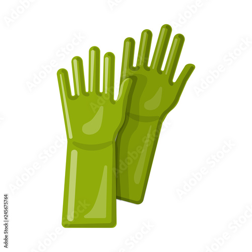 Vector design of cleaning and service symbol. Collection of cleaning and household vector icon for stock.