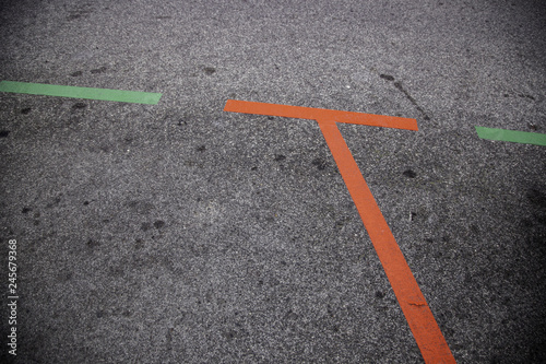 Lines in a parking © esebene