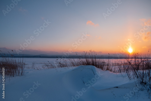 Sunset in Siberia © olegivastov