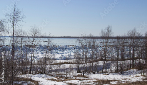 The mighty Siberian river Yenisei