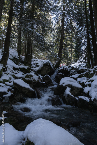 Austria Sunny Winter Mountains Holiday