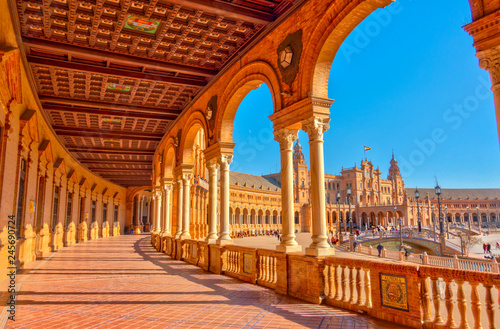 Plaza de Espana  Sevilla  Spain