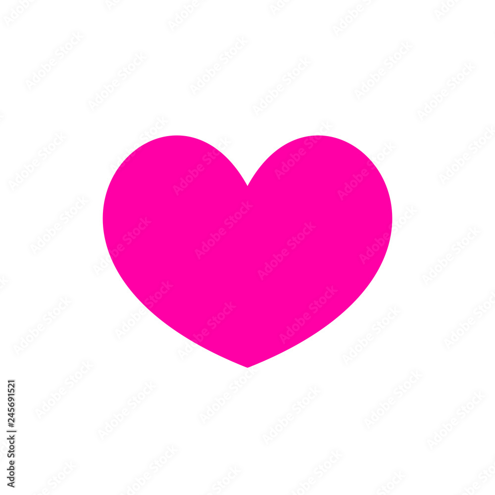 Love symbol for your web site design