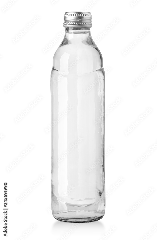 Small glass water bottle Small glass water bottle