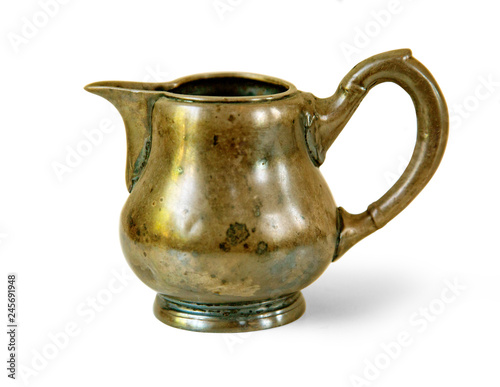Antique copper jug ,