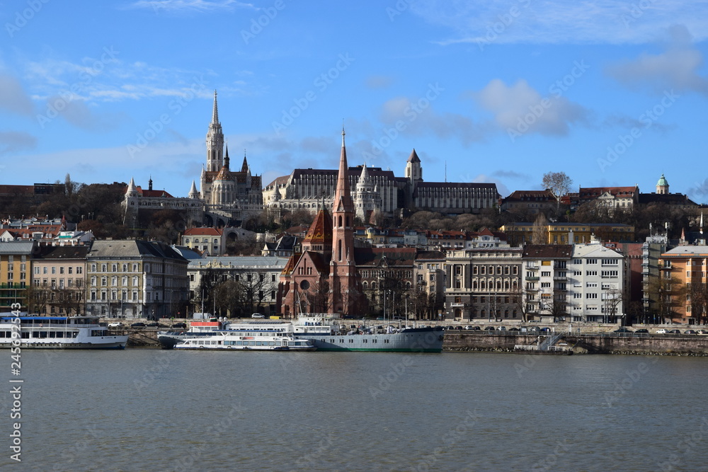 Fototapeta premium Budapest - panorama