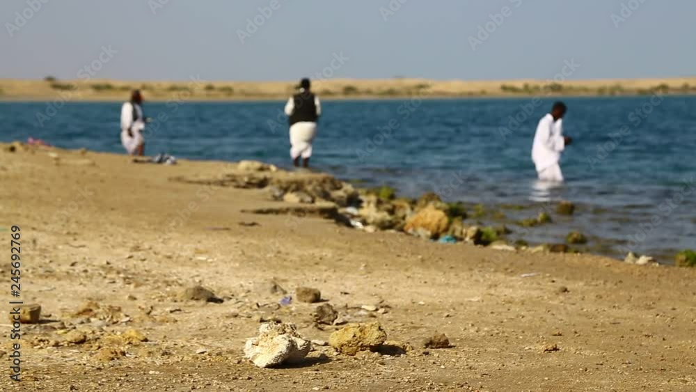 people fishing in the red sea people fishing in the red sea