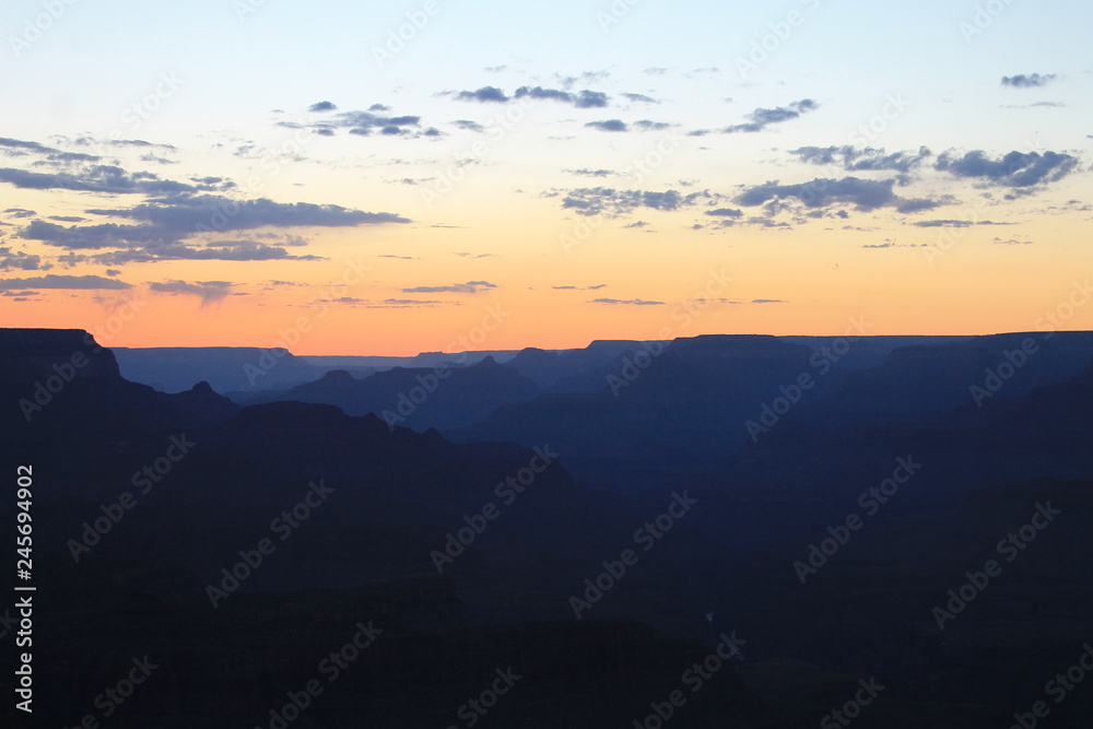 Fototapeta premium Sonnenuntergang Grand Canyon