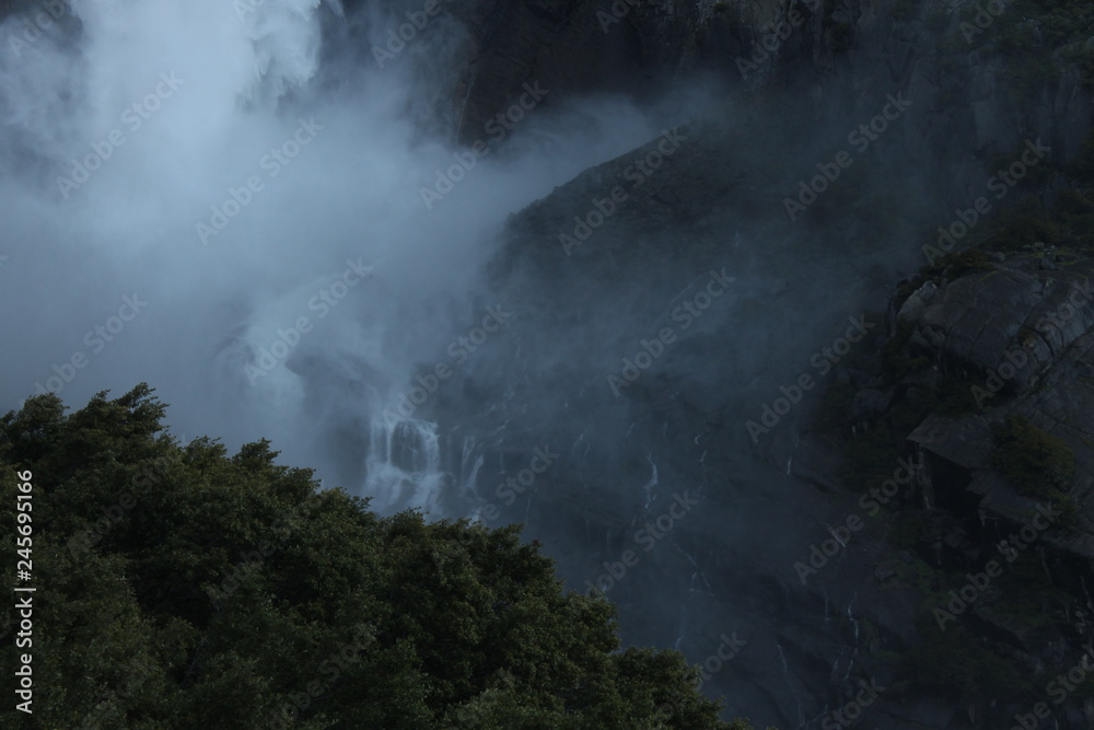 Yosimeti Nationalpark Wasserfall