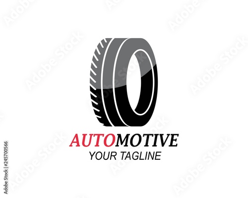 tire,wheels of automotive icon logo vectortemplate photo