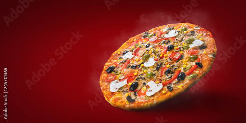 Foto Some like it hot, fast delivery concept