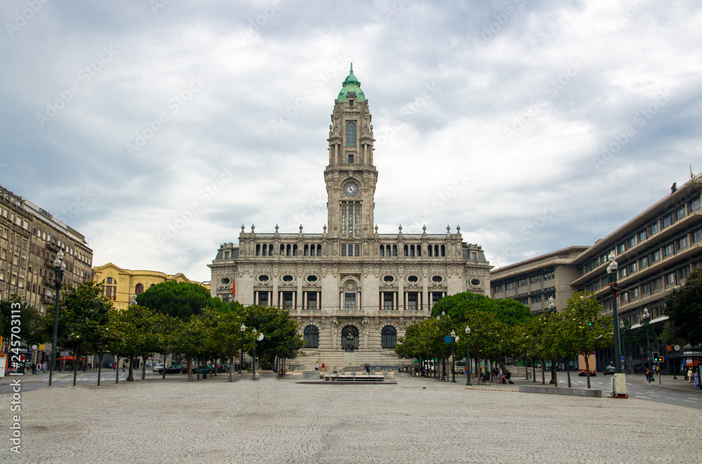 Porto City Hall or Camara Municipal do Porto, Oporto, Portugal