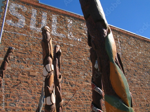 Australia. Broken Hill  in outback New South Wales photo