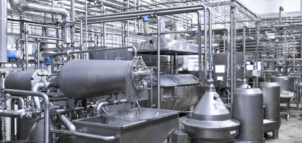 Modern industry equipment at factory manufacture background Modern industry equipment at factory manufacture background