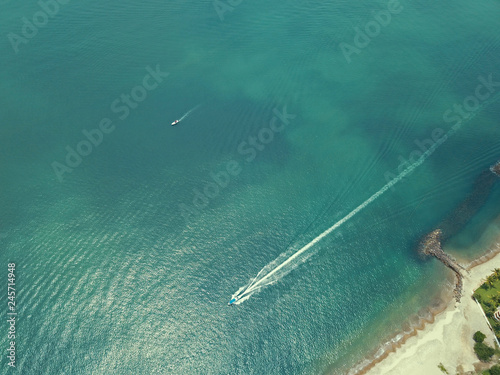 プエルトバジャルタの海辺の空撮 photo