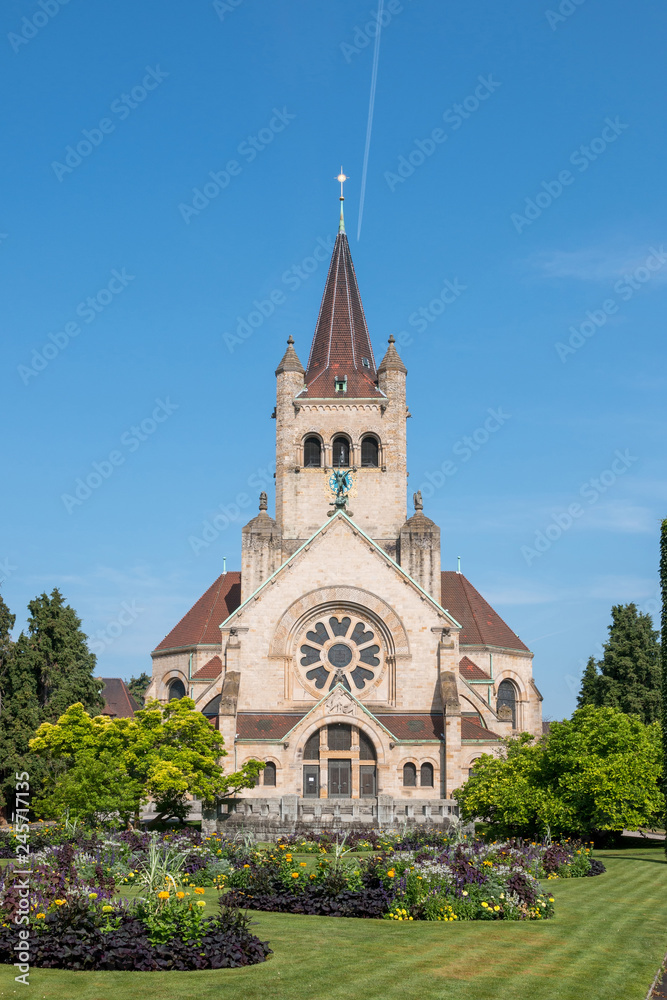 View on St. Paul's Church, part of the Evangelical-Reformed Church