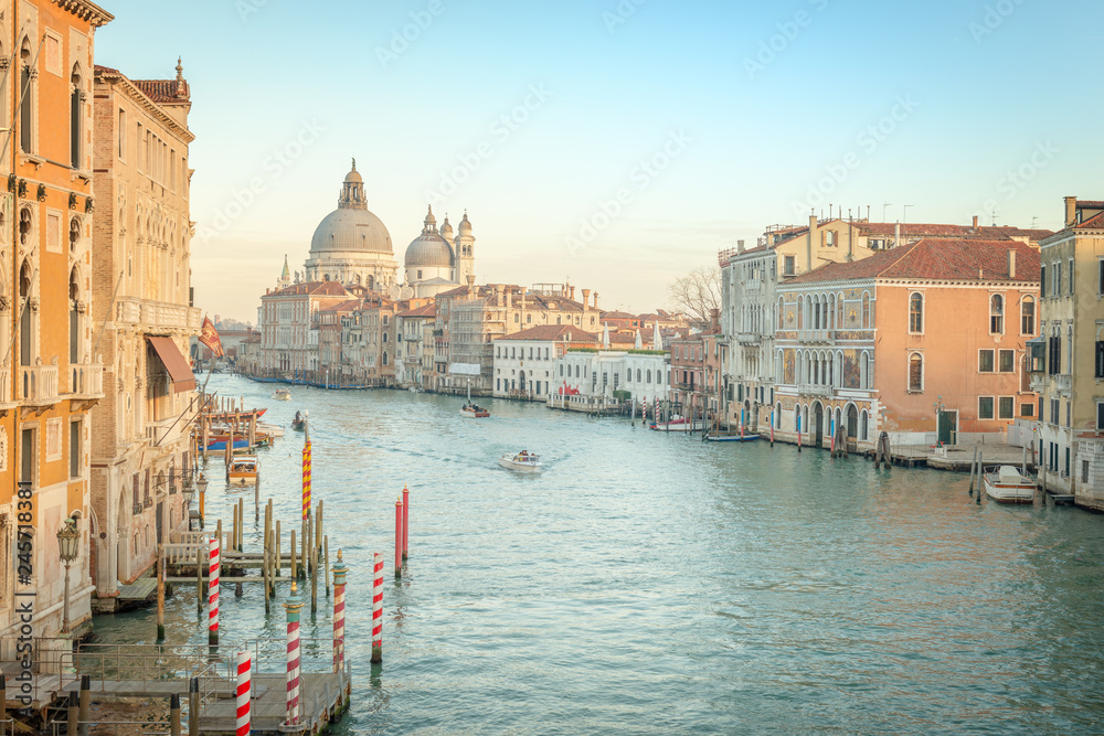 Sunset at the Grand Canal, Venice - Italy
