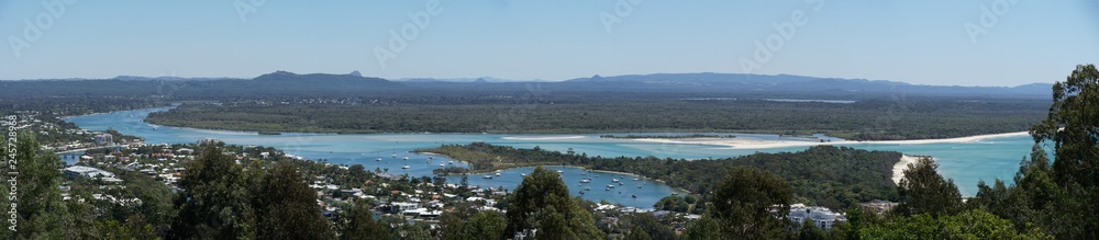 Panorama of Noosa, Queensland
