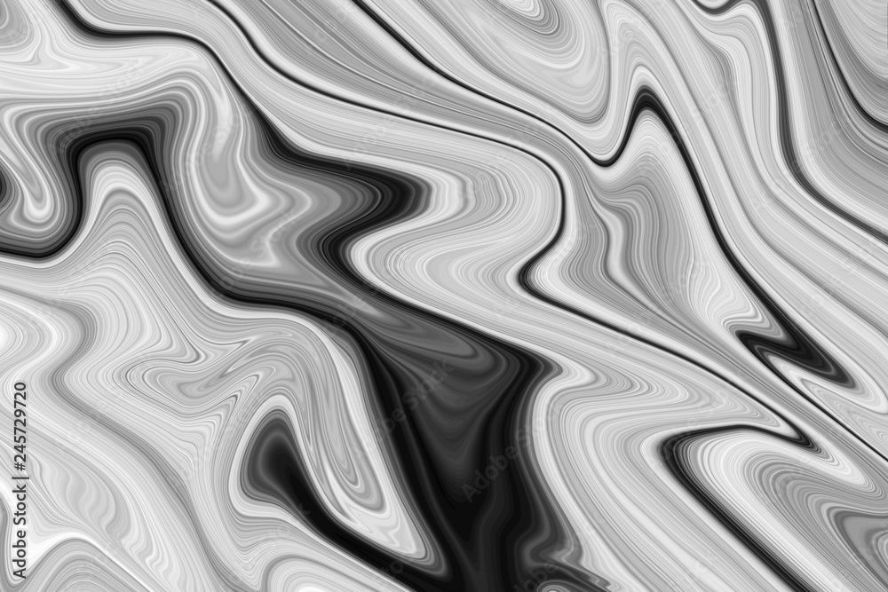 The texture of white and black marble for a pattern of packaging in a modern style. Beautiful drawing with the divorces and wavy lines in gray tones for wallpapers and screensaver. The texture of white and black marble for a pattern of packaging in a modern style. Beautiful drawing with the divorces and wavy lines in gray tones for wallpapers and screensaver.