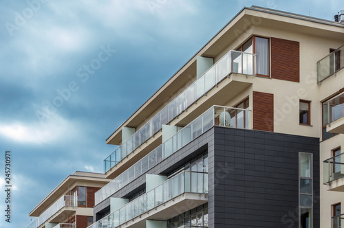 Nowoczesne osiedle mieszkaniowe, Kielce Polska