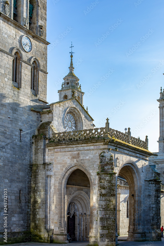 Saint Mary's Cathedral  or Lugo Cathedral in  Galicia, Spain