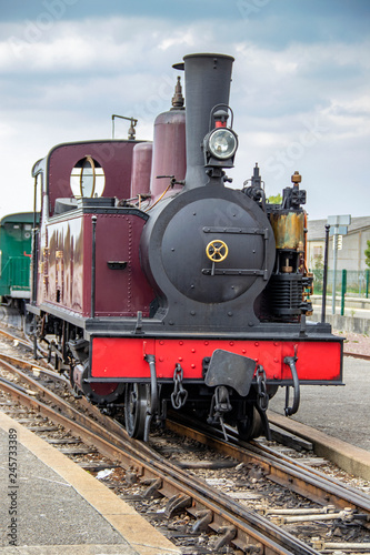 Locomotive à vapeur Baie de Somme, Picardie, France 