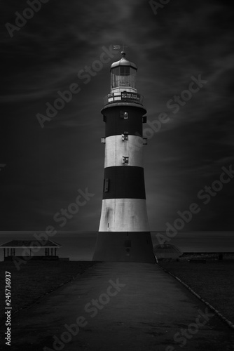 Smeaton's Tower in Plymouth, England photo