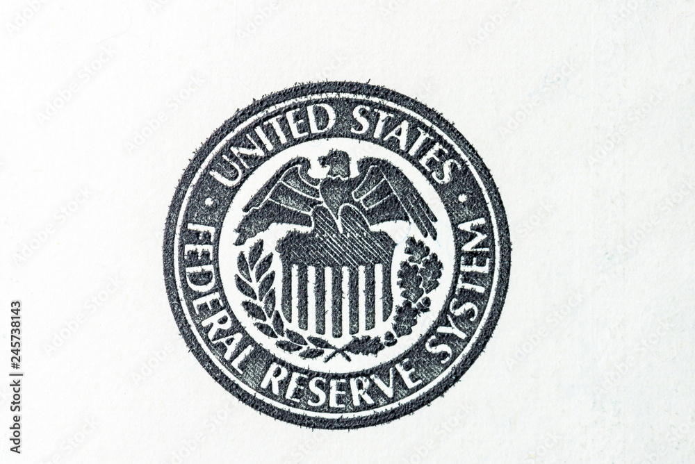 Obraz premium us national currency hundred dollars close up