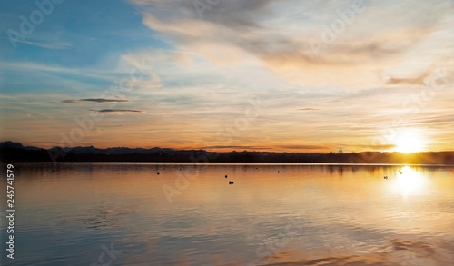 Abendstimmung am Ammersee