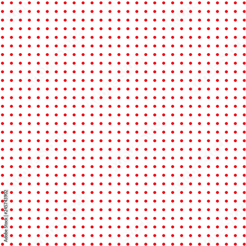  The red dots on white background 