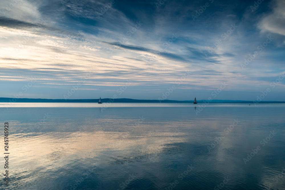 lake Balaton sunset