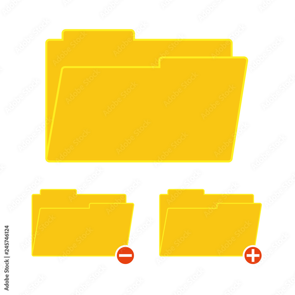 computer file icon with add file and delete file isolated on white computer file icon with add file and delete file isolated on white